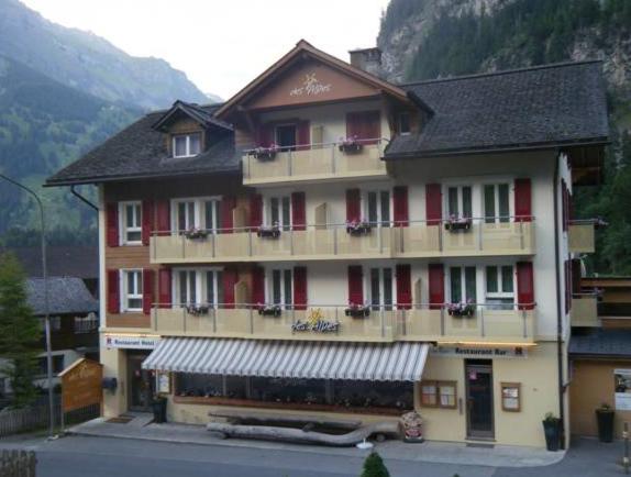 Hotel Des Alpes Kandersteg Exterior foto